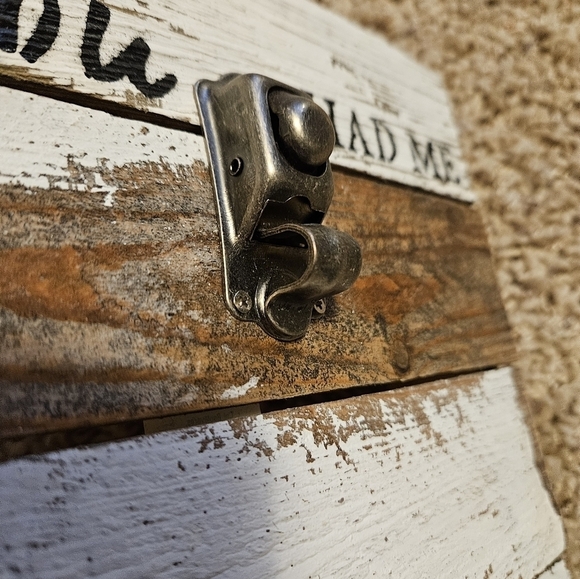 NEW Cute Mini Pallet Picture Clip Holder - Picture 2 of 4